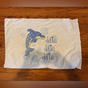 Delta Delta Delta TriDelt Pillowcase